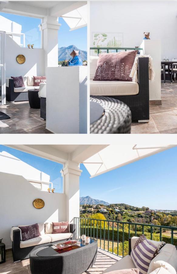 Luxury 3 Bedroom House At La Quinta Golf Course Ocean And Mountain View Benahavís Exteriér fotografie